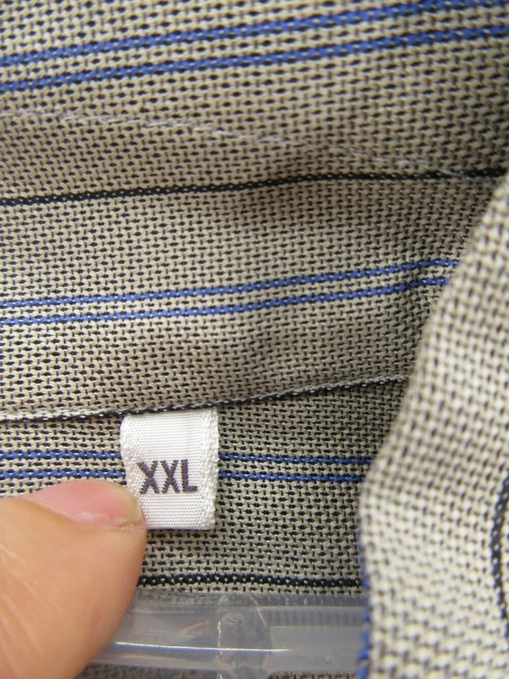 VINTAGE Lorenzini Shirt XXL Neiman Marcus Button Up Striped Italy NEW - Picture 12 of 14
